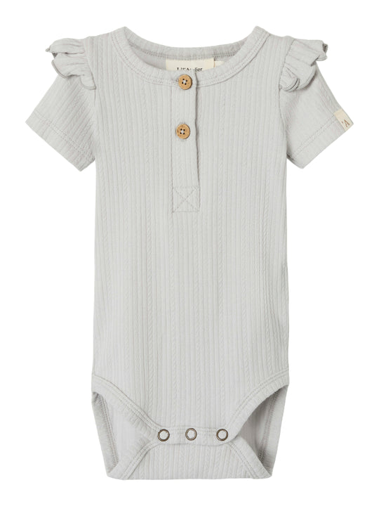 Lil Atelier Fleura Slim Body - Vapor Blue