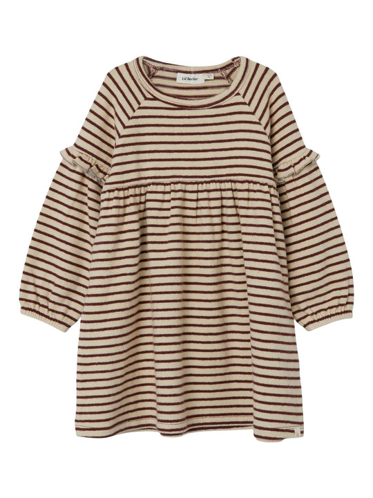 Lil Atelier Fodo Kjole - Rum Raisin