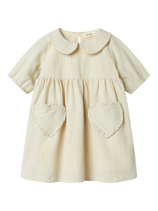 Lil Atelier Folly Loose Dress - Vapor Blue