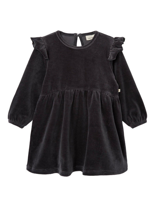 Lil Atelier Rimia Velour Kjole - Periscope