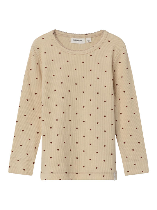 Lil Atelier Gago Slim Shirt - Fired Brick