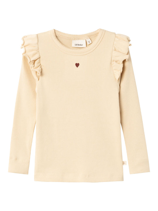 Lil Atelier Gago Kuo Slim Shirt - Wood Ash