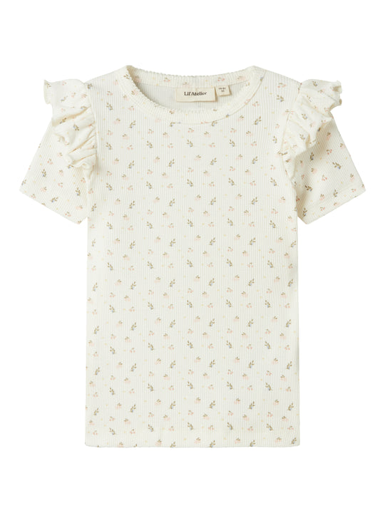 Lil Atelier Gago Kuo Slim Top - Coconut Milk