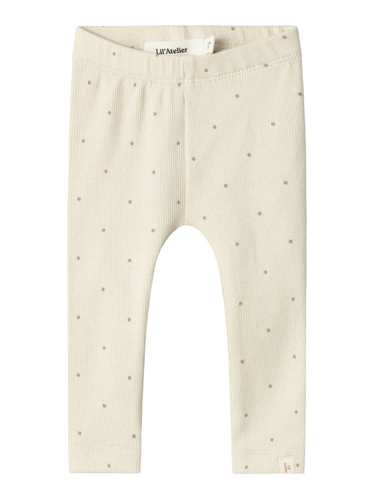 Lil Atelier Gago Kye Slim Leggings - Birch