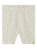 Lil Atelier Gago Slim Biker Shorts - Coconut Milk
