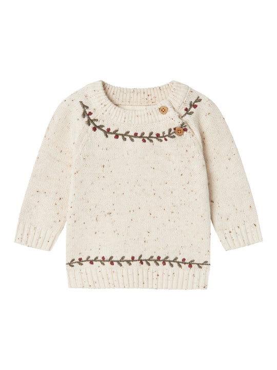 Lil Atelier Galto Rio Knit - Turtledove