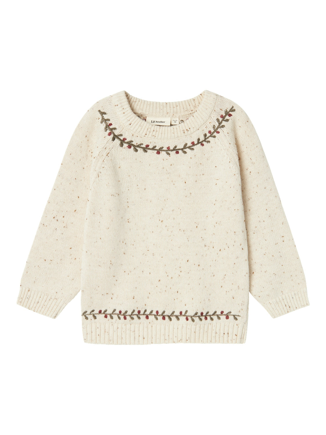 Lil Atelier Galto Rio Knit - Turtledove