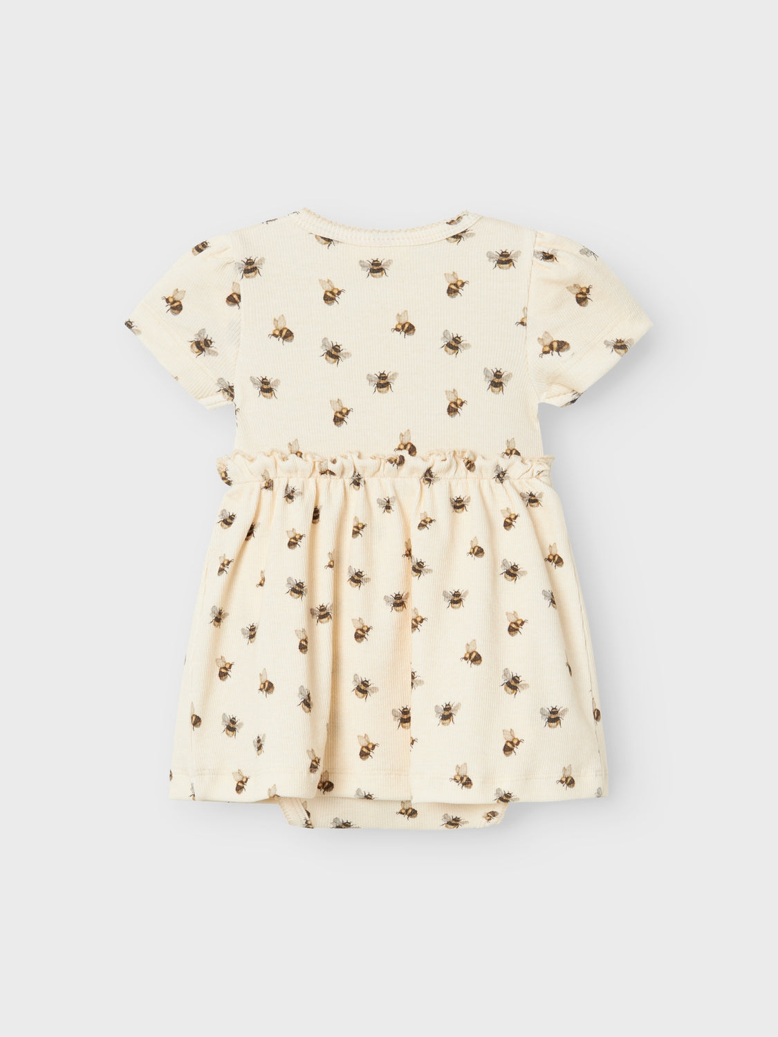 Lil Atelier Gavo Kin Body Kjole med Humlebi - Turtledove
