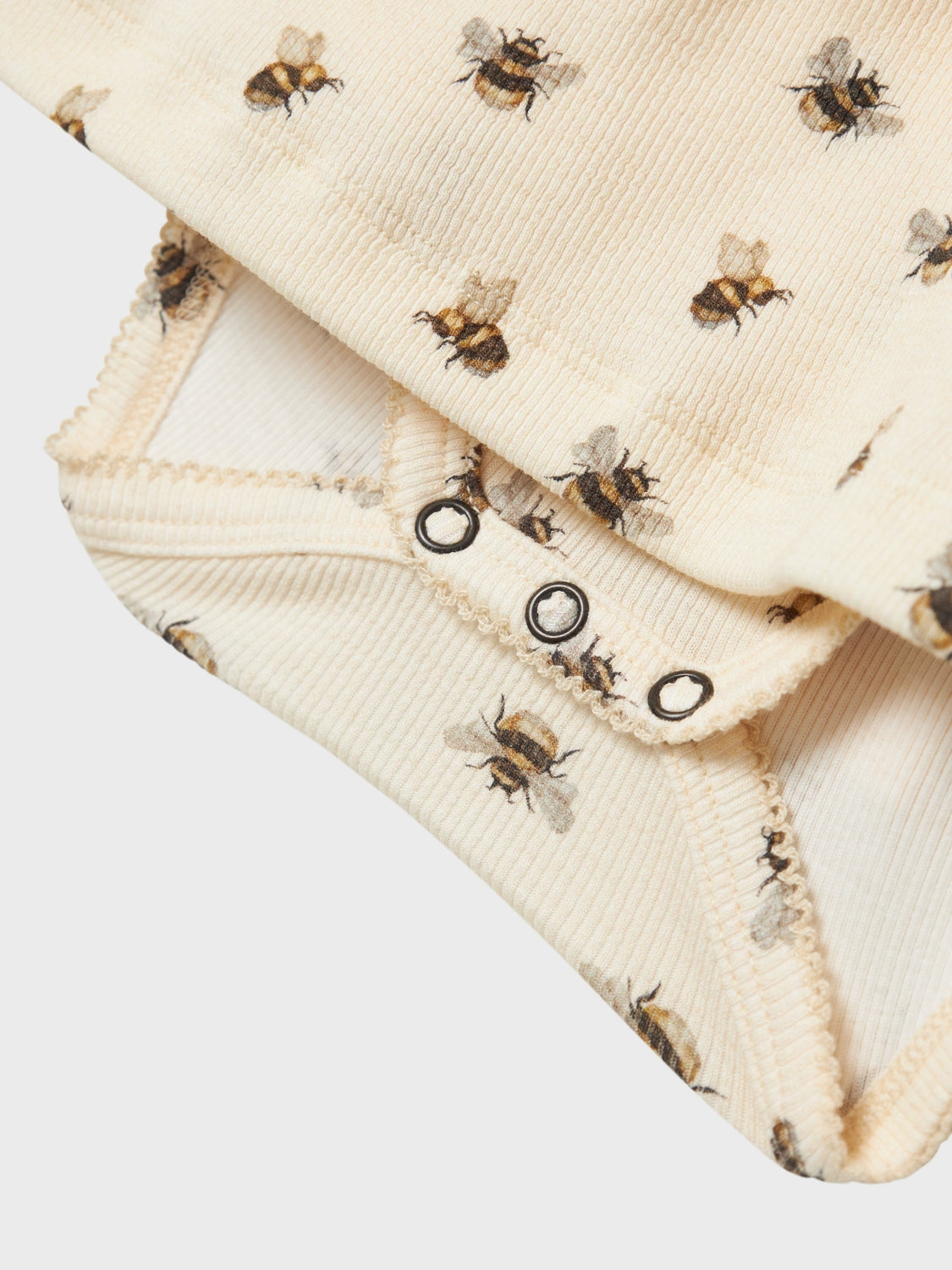 Lil Atelier Gavo Kin Body Kjole med Humlebi - Turtledove