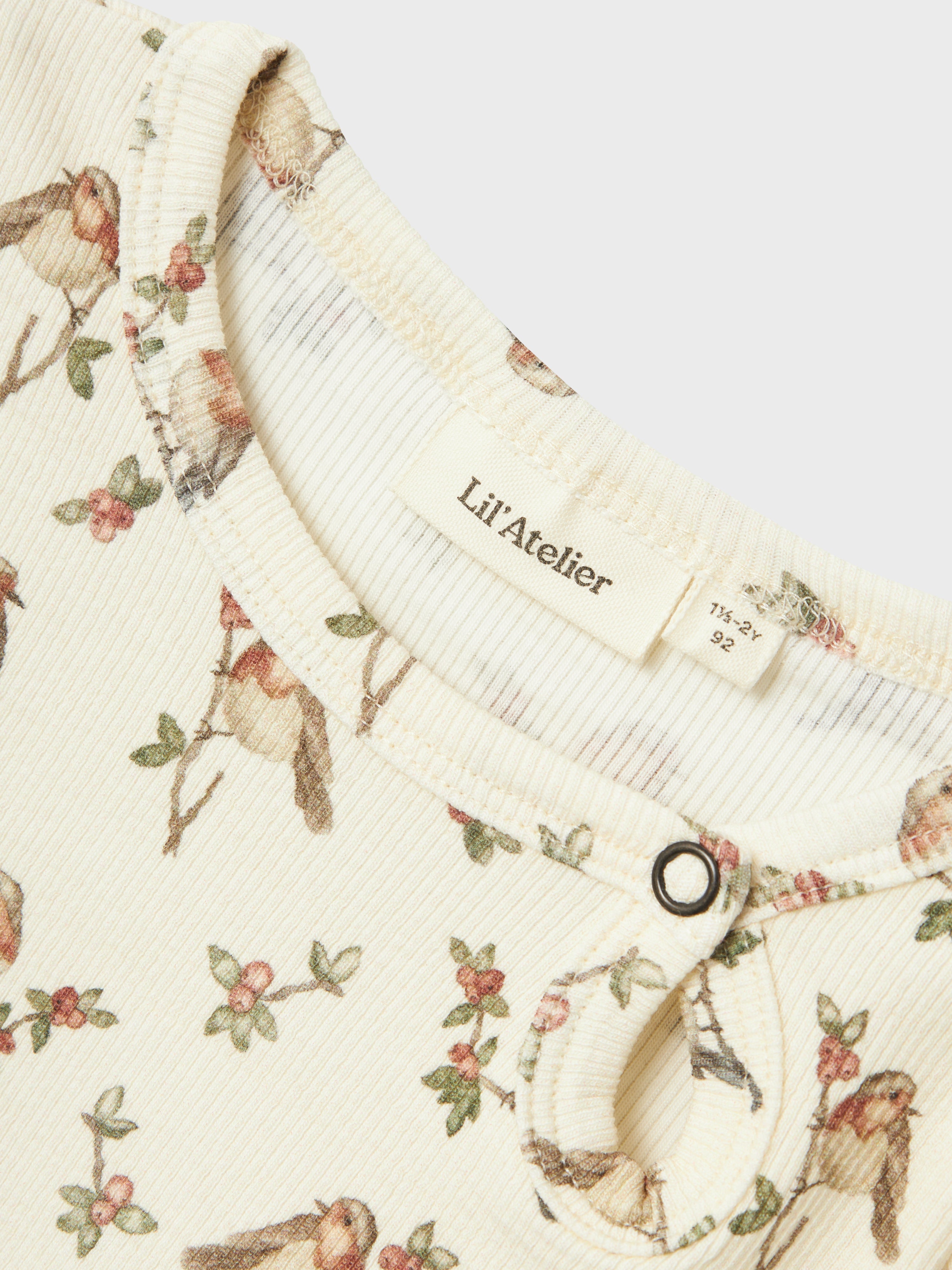 Lil Atelier Gavo Eli Slim Top - Turtledove