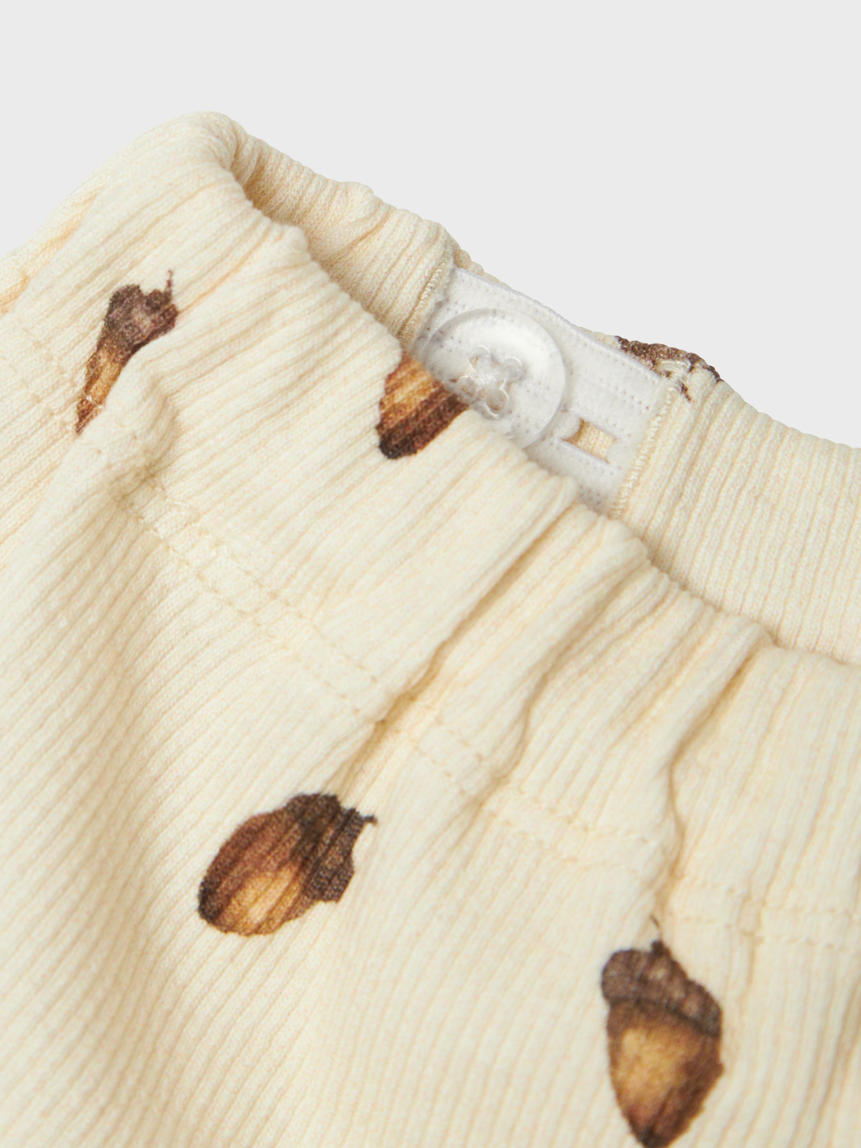 Lil Atelier Gavo Elf Loose Pants - Turtledove/Acorn