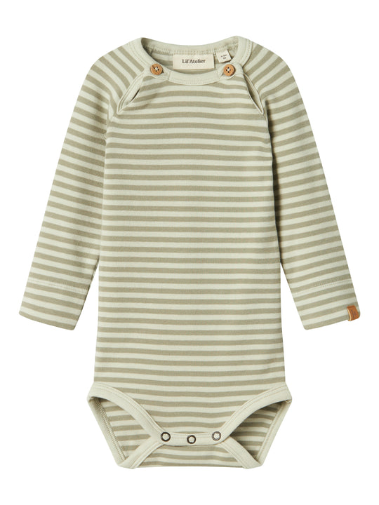 Lil Atelier Geo Aso Body - Green Tint