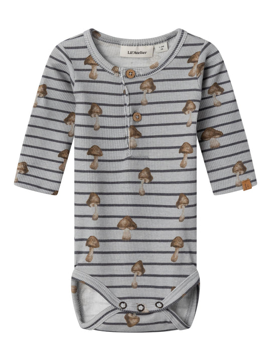Lil Atelier Geo Slim Body - Harbor Mist