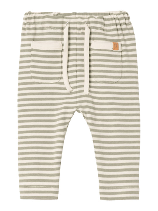 Lil Atelier Fon Loose Pants - Moss Gray