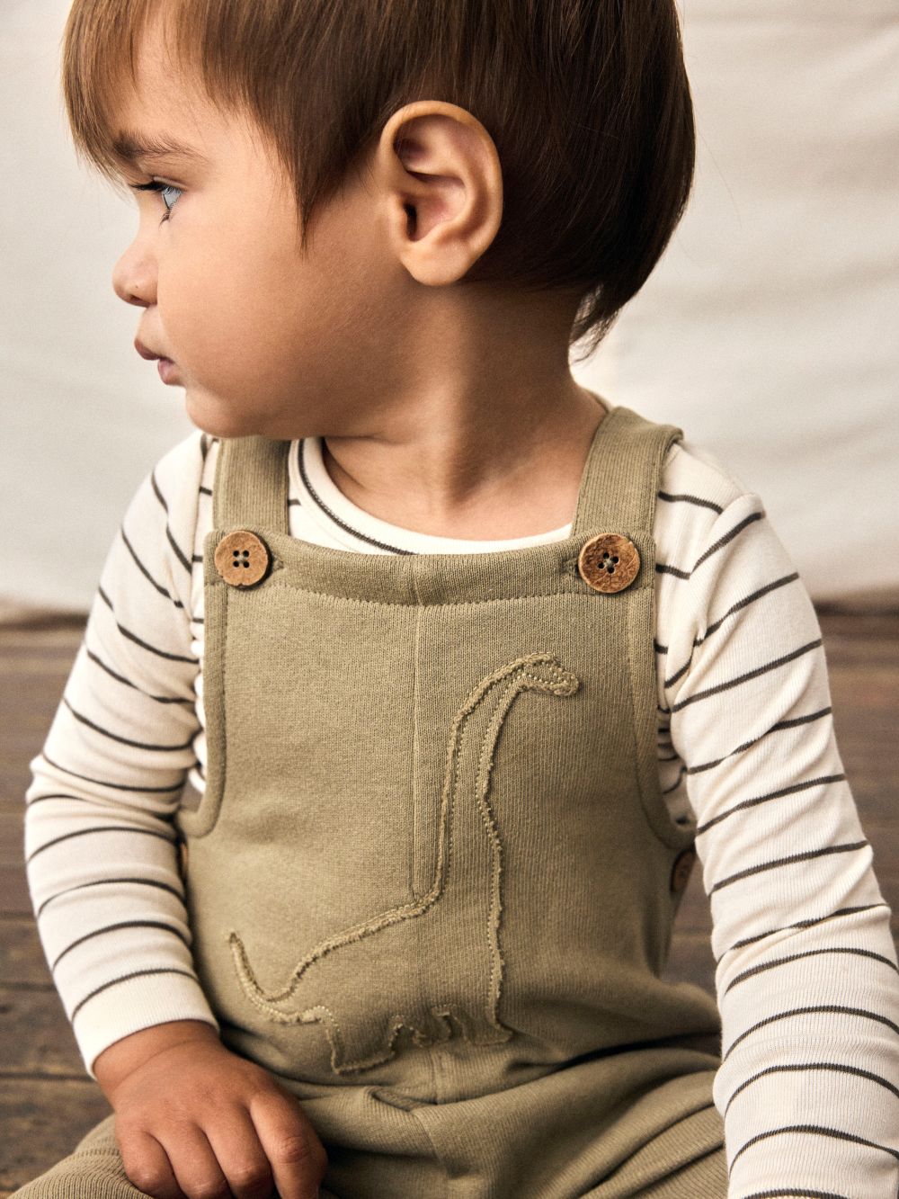 Lil Atelier Jobo Loose Sweat Overall - Overland Trek