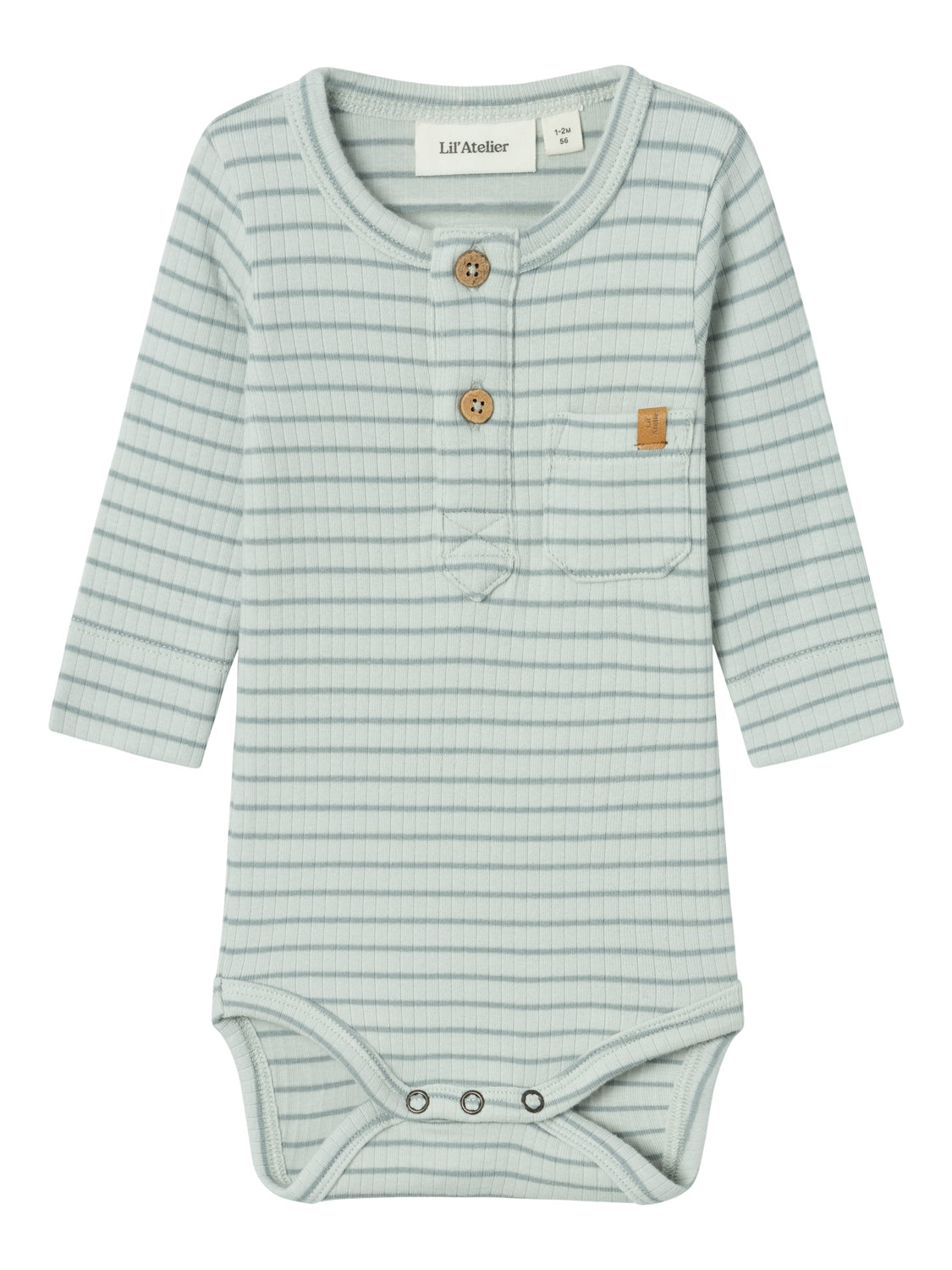 Lil Atelier Gio Bon Slim Body - Sky Gray