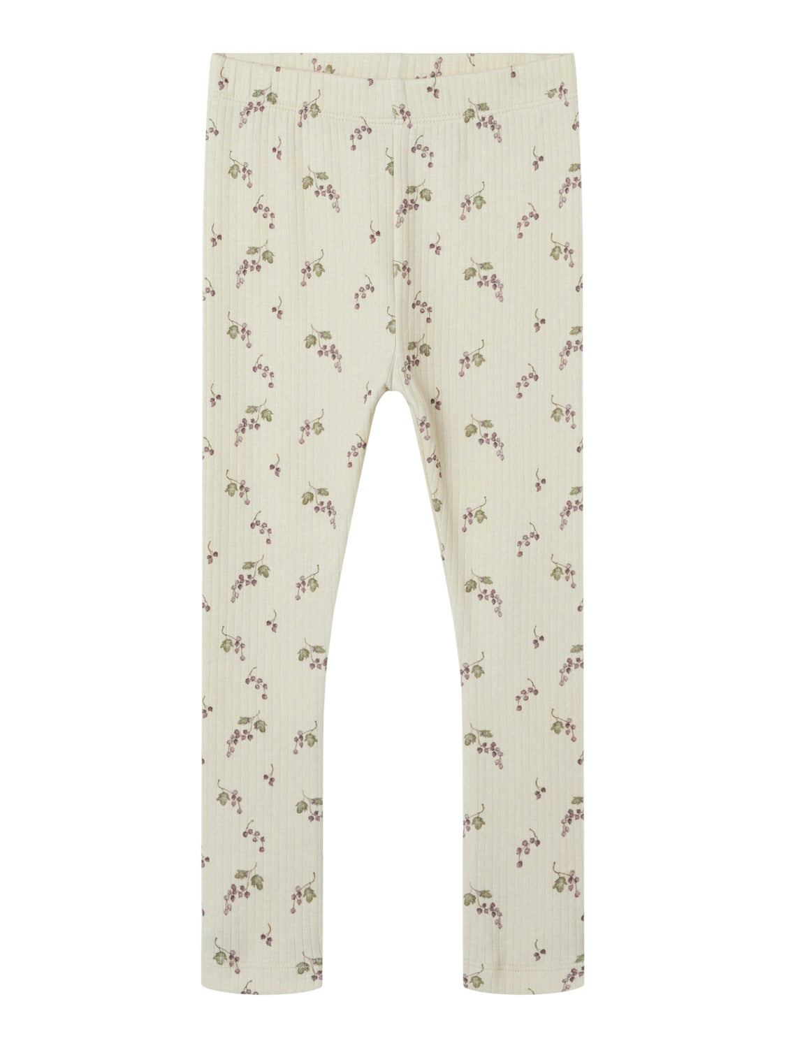 Lil Atelier Gio Bie Slim Leggings - Birch/Berries