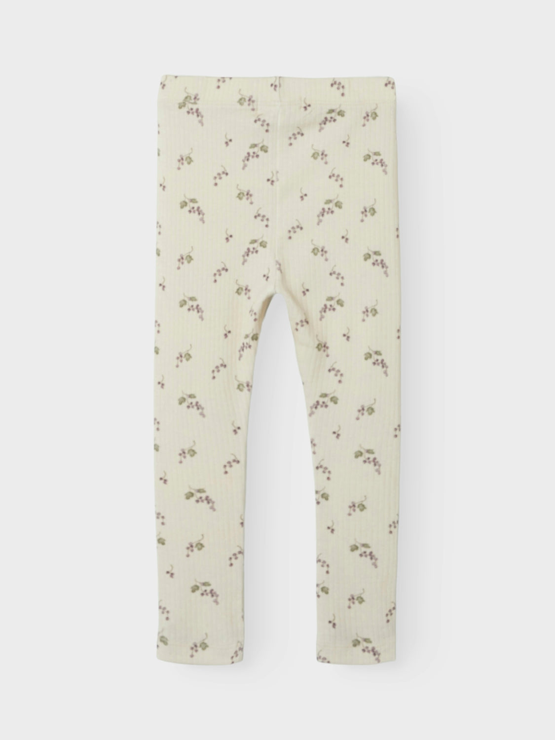 Lil Atelier Gio Bie Slim Leggings - Birch/Berries