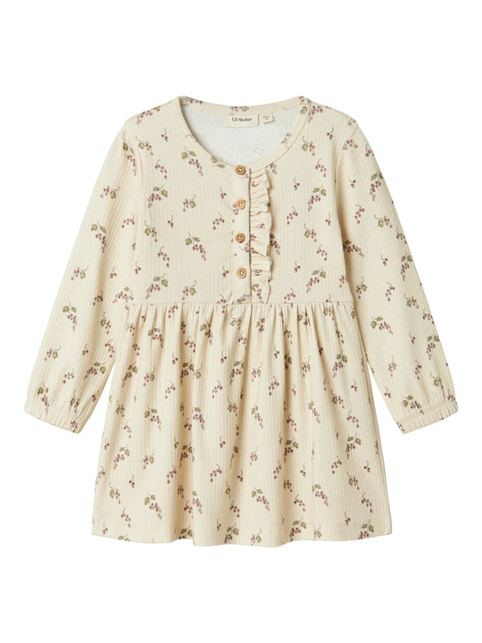 Lil Atelier Gio Dress - Birch/Berries