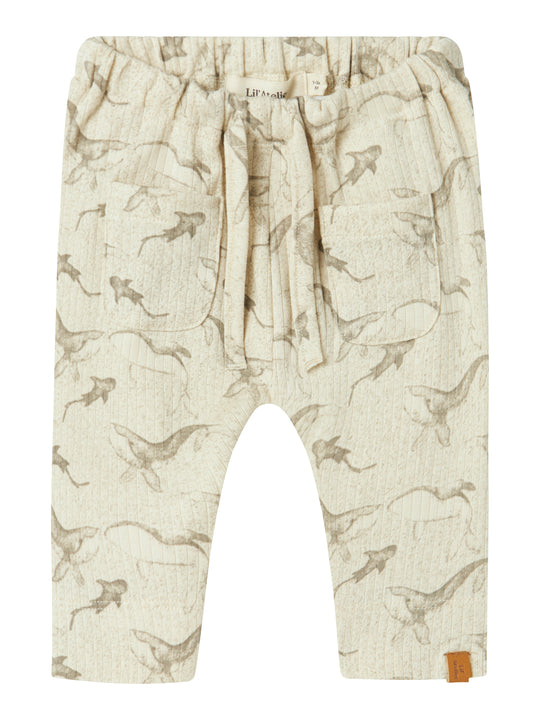 Lil Atelier Gio Bop Loose Pant - Turtledove