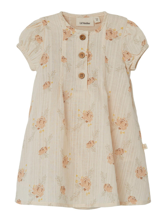 Lil Atelier Hessana Body Dress - Turtledove