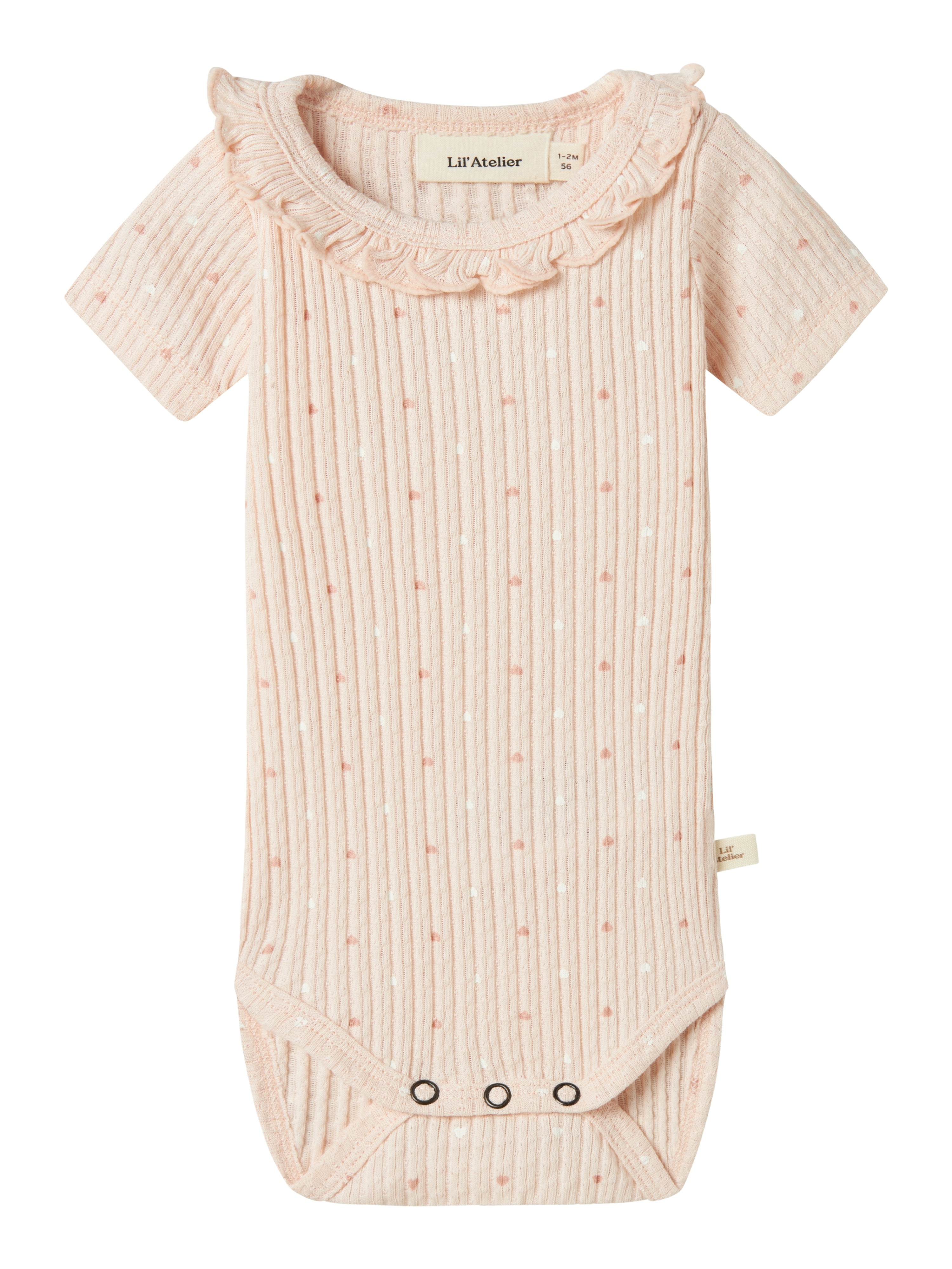 Lil Atelier Hulla Hua SS Slim body - Peach Whip