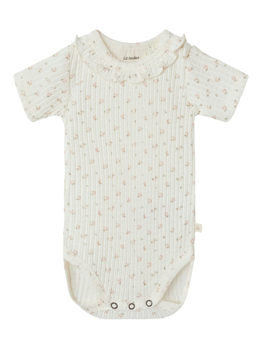Lil Atelier Hulla Hua SS Slim body - Coconut Milk