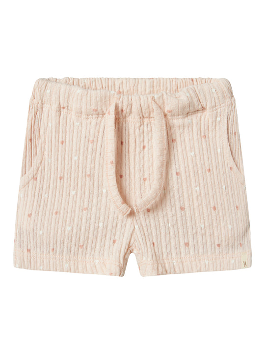 Lil Atelier Hulla Hua Shorts - Peach Whip