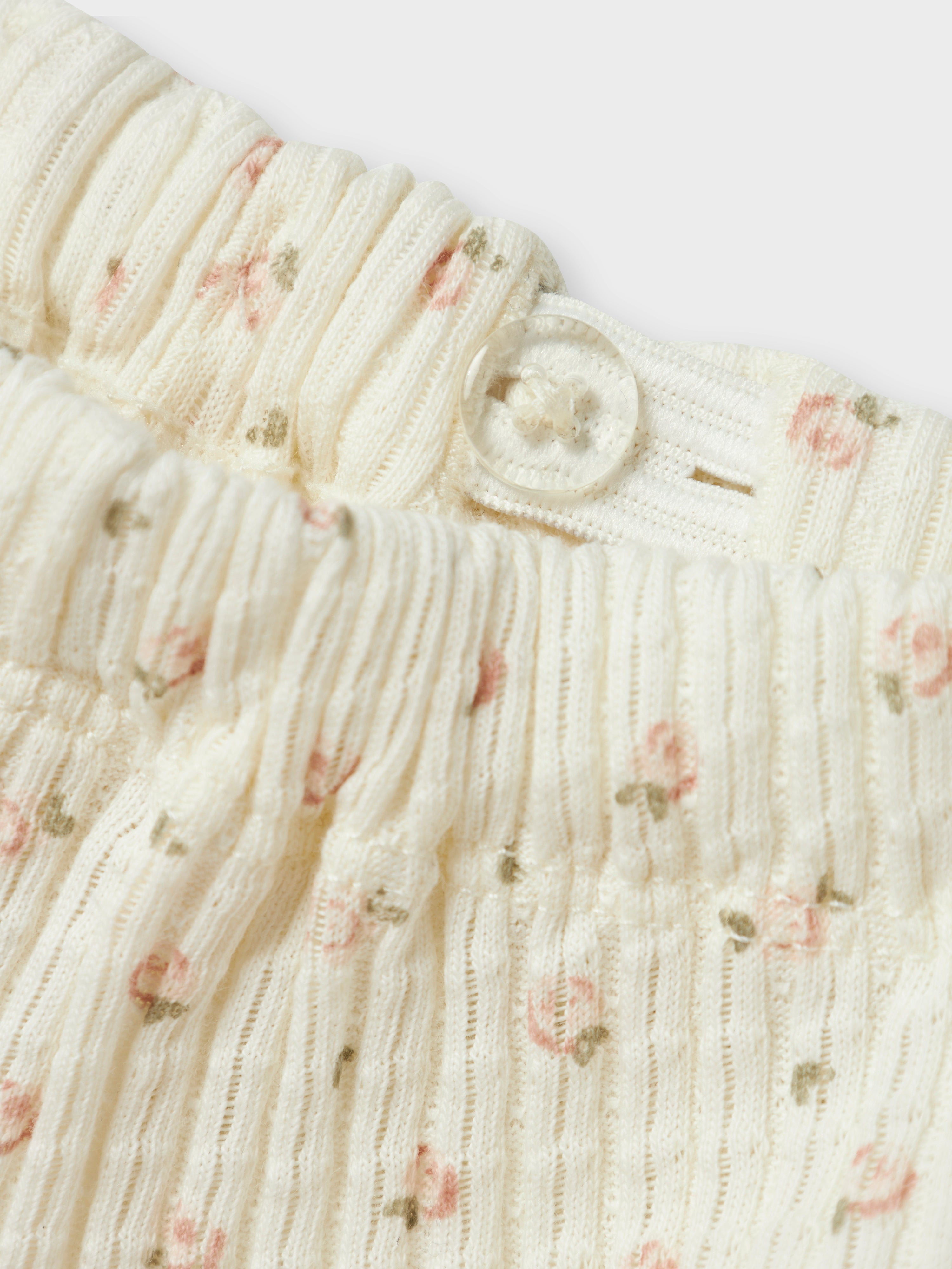 Lil Atelier Hulla Hua Shorts - Coconut Milk