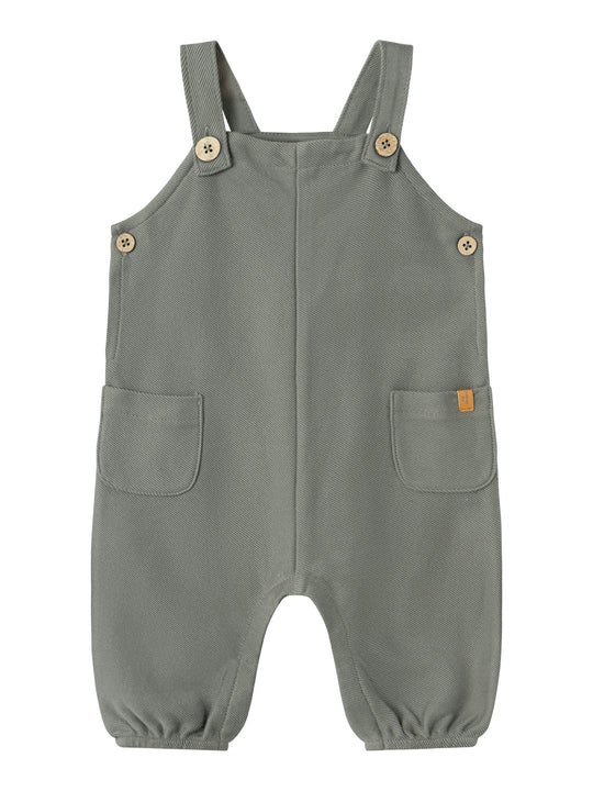 Lil Atelier Kaleo Overall - Pewter