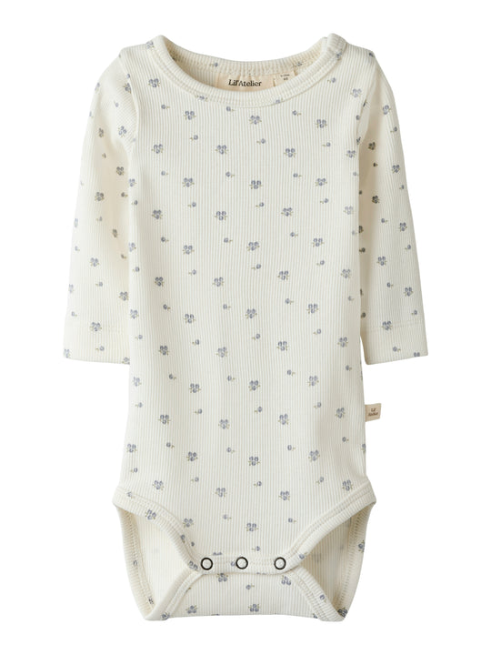 Lil Atelier Lago Mio Slim Body - Coconut Milk/Blueberry