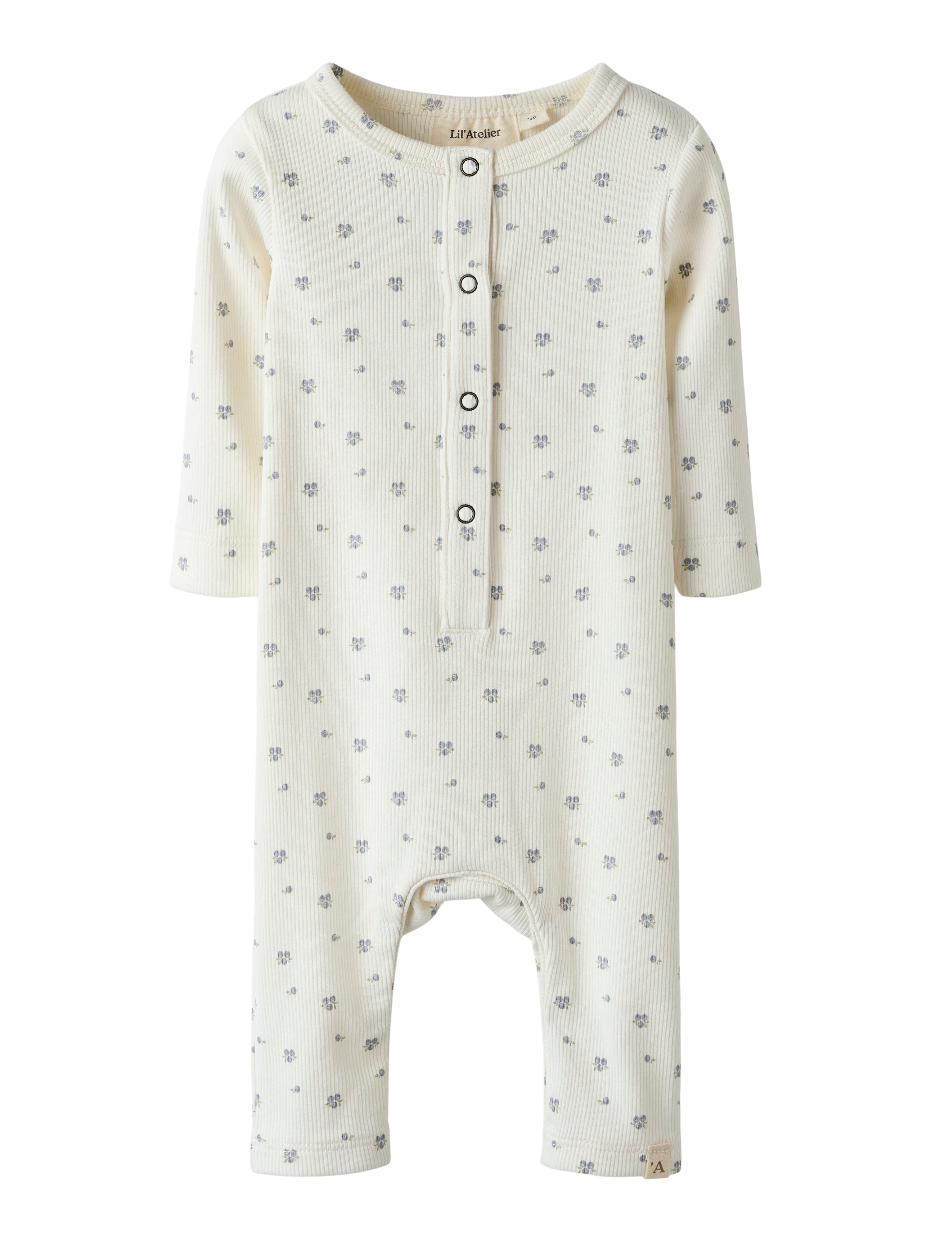 Lil Atelier Lago Mio Suit - Coconut Milk/Blueberry