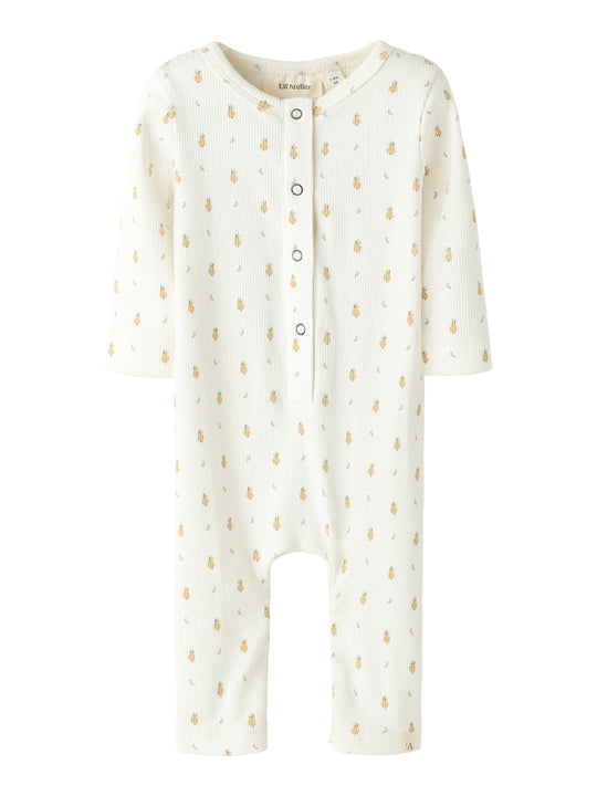 Lil Atelier Lago Mio Suit - Coconut Milk/Pear