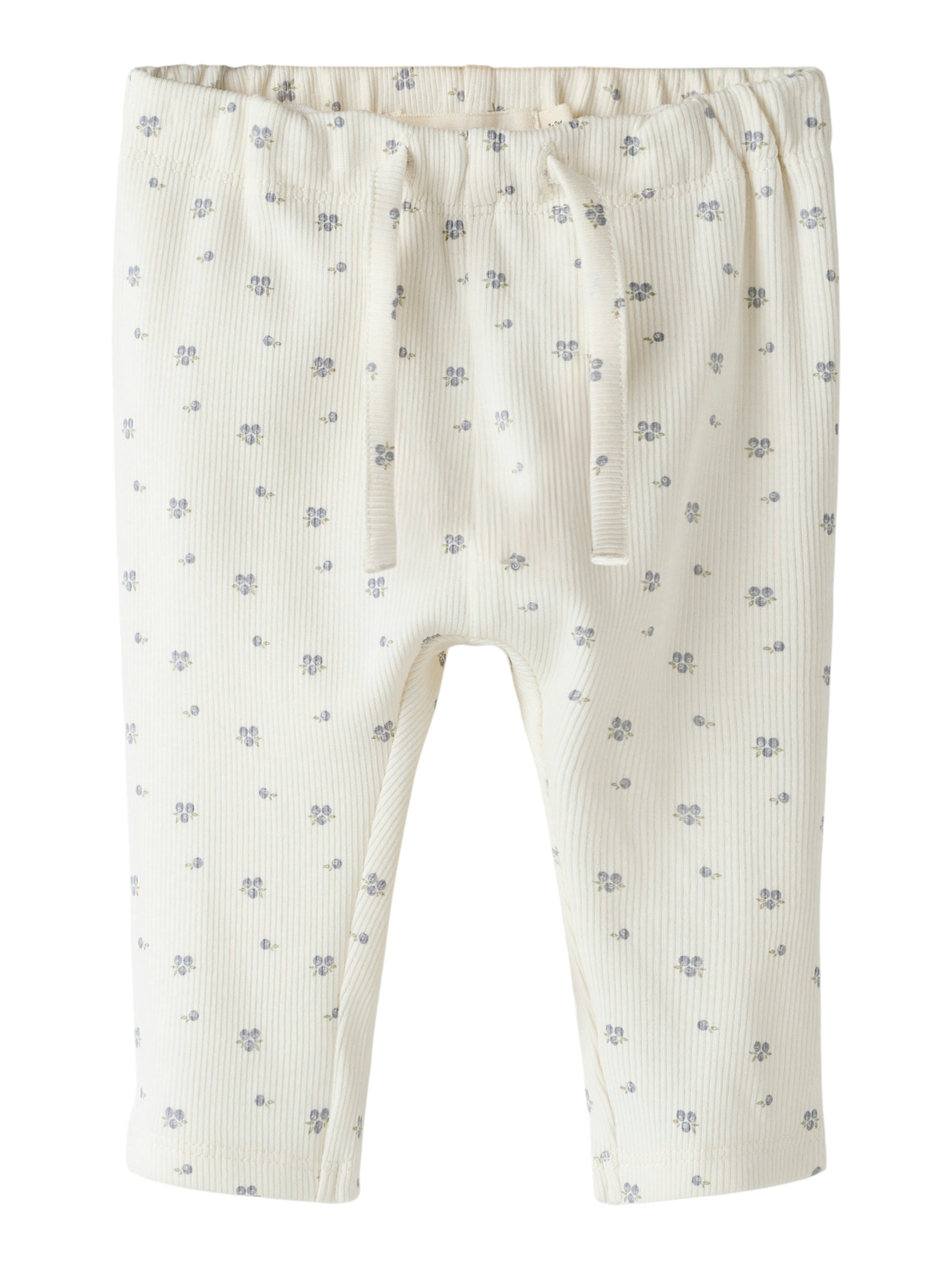 Lil Atelier Lago Mio Pants - Coconut Milk/Blueberry