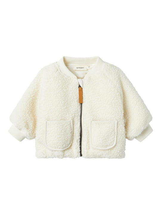 Lil Atelier Lajo Bomber Jakke - Coconut Milk/Bi