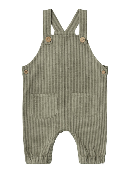 Lil Atelier Lanu Loose Overall - Laurel Oak