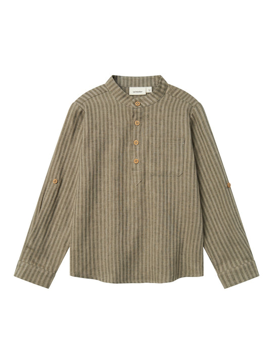 Lil Atelier Lanu Loose Shirt - Laurel Oak