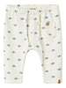 Lil Atelier Lavo Eko Loose Pants - Coconut Milk/Paper Boat