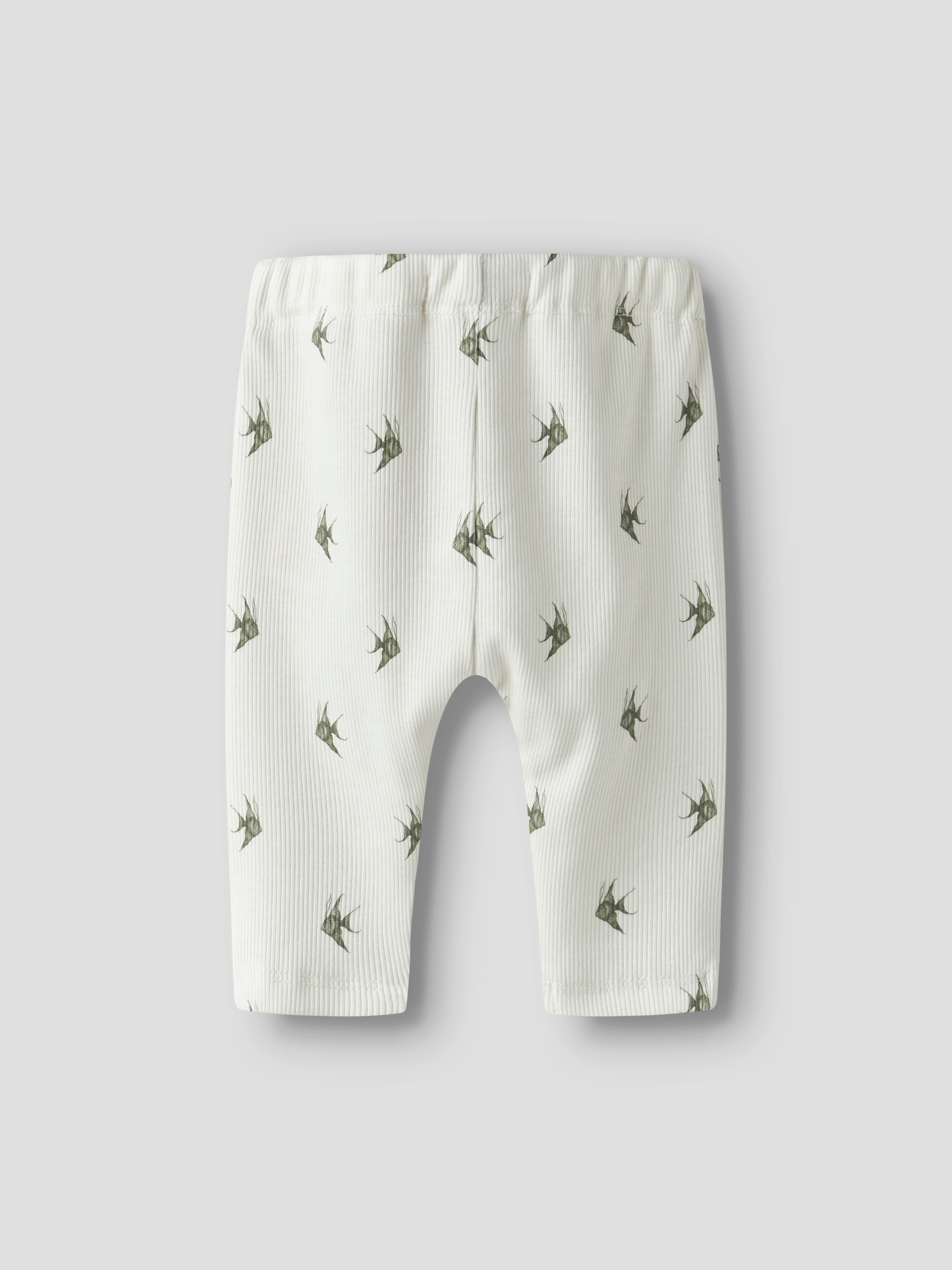 Lil Atelier Lavo Eko Loose Pants - Coconut Milk/Fish