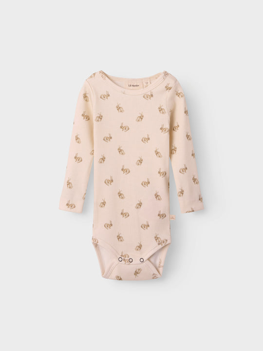 Lil Atelier Lavo Emo Sim Body - Turtledove/Rabbit