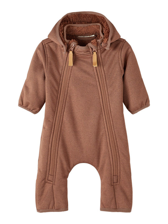 Lil Atelier Loro Baby Dragt - Carob Brown
