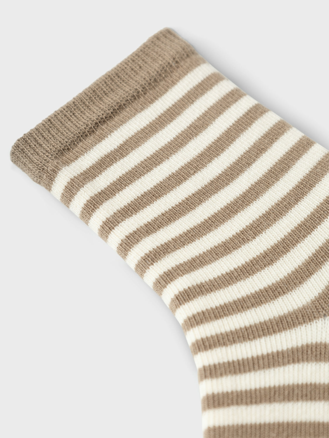 Lil Atelier Love Stripe Strømper - Birch