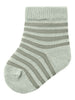 Lil Atelier Love Stripe Strømper - Green Tint