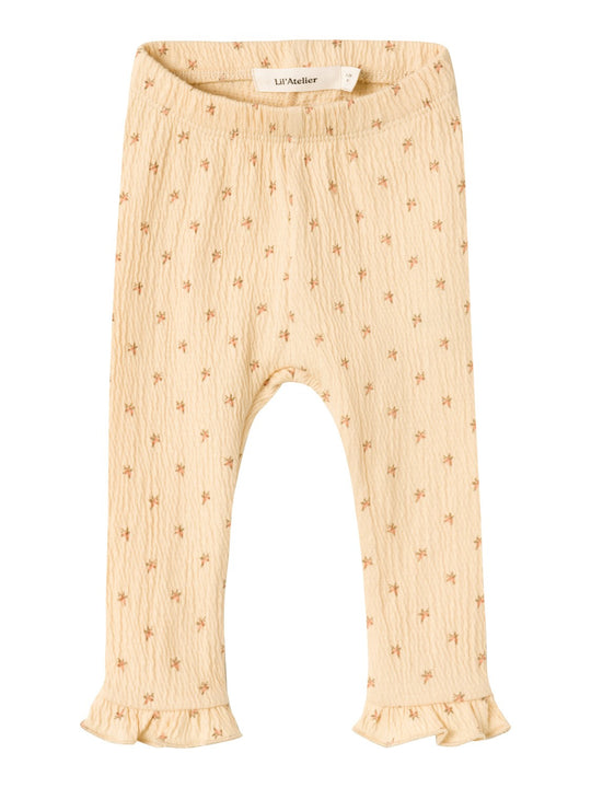 Lil Atelier Nalo Slim Leggings - Wood Ash