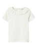 Lil Atelier Lalo Tan Slim Top - Coconut Milk