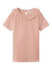 Lil Atelier Lalo Tan Slim Top - Misty Rose