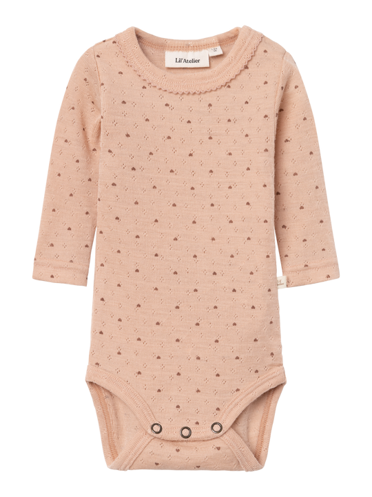 Lil Atelier Nava Wool Body - Rugby Tan