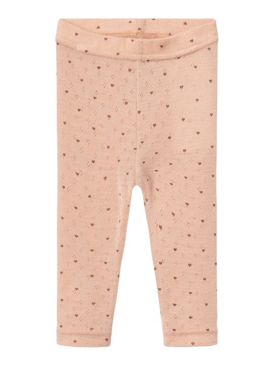 Lil Atelier Nava Wool Leggings - Rugby Tan