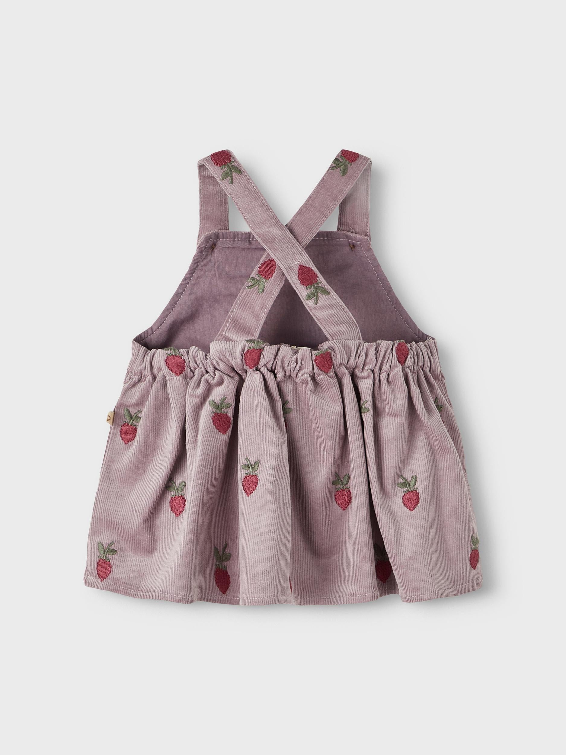 Lil Atelier Nelly Kjole med jordbær┃Køb Lil Tøj til Baby & Online