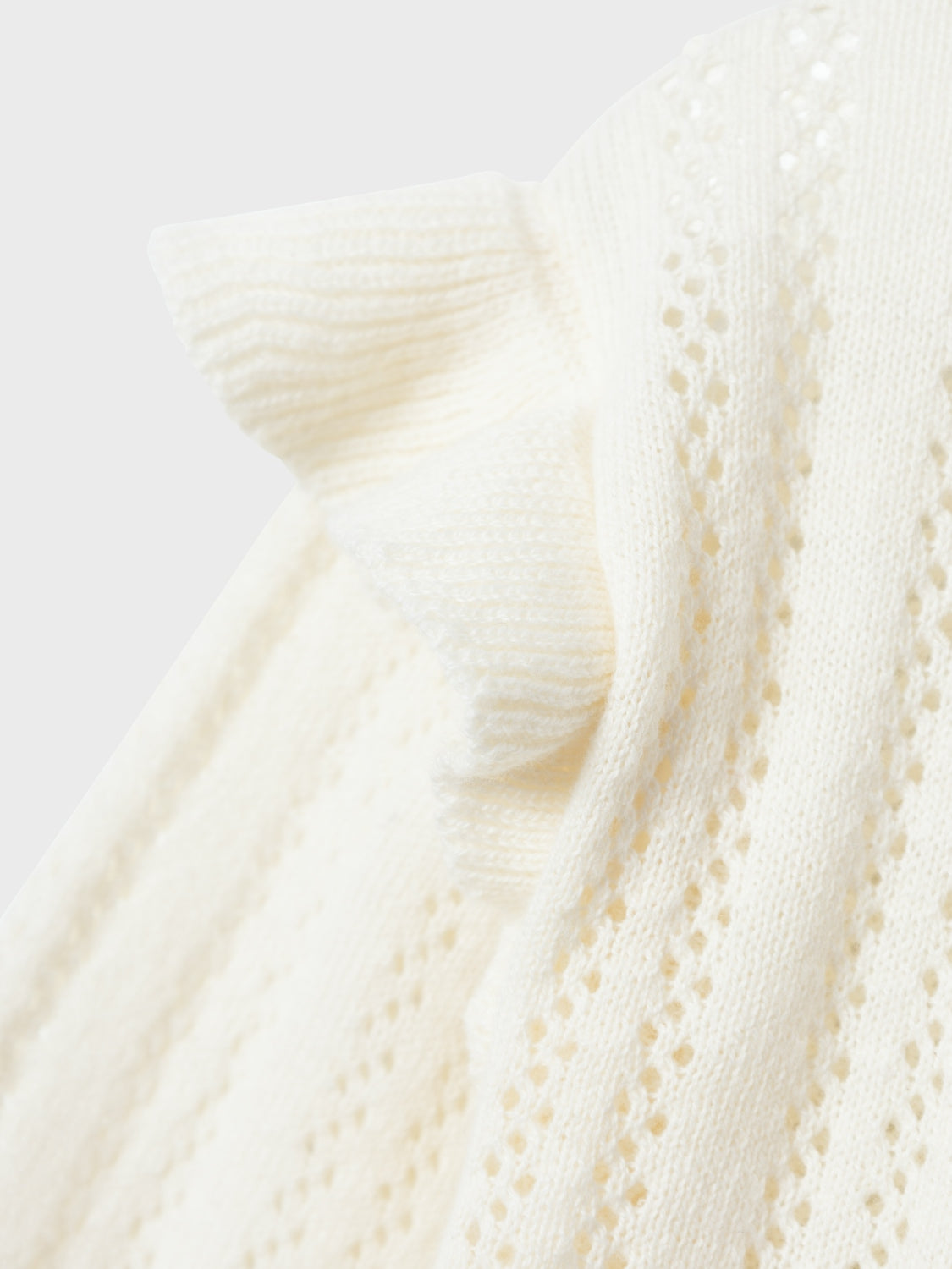 Lil Atelier Nina Kam Knit - Coconut Milk